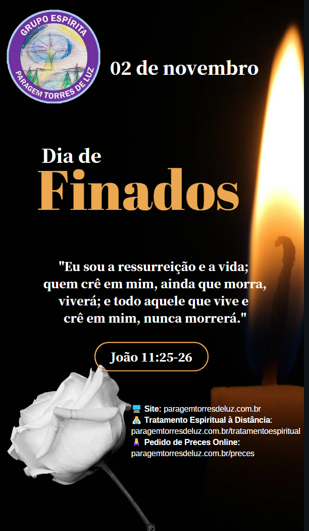Oração para o Dia de Finados (Chico Xavier)