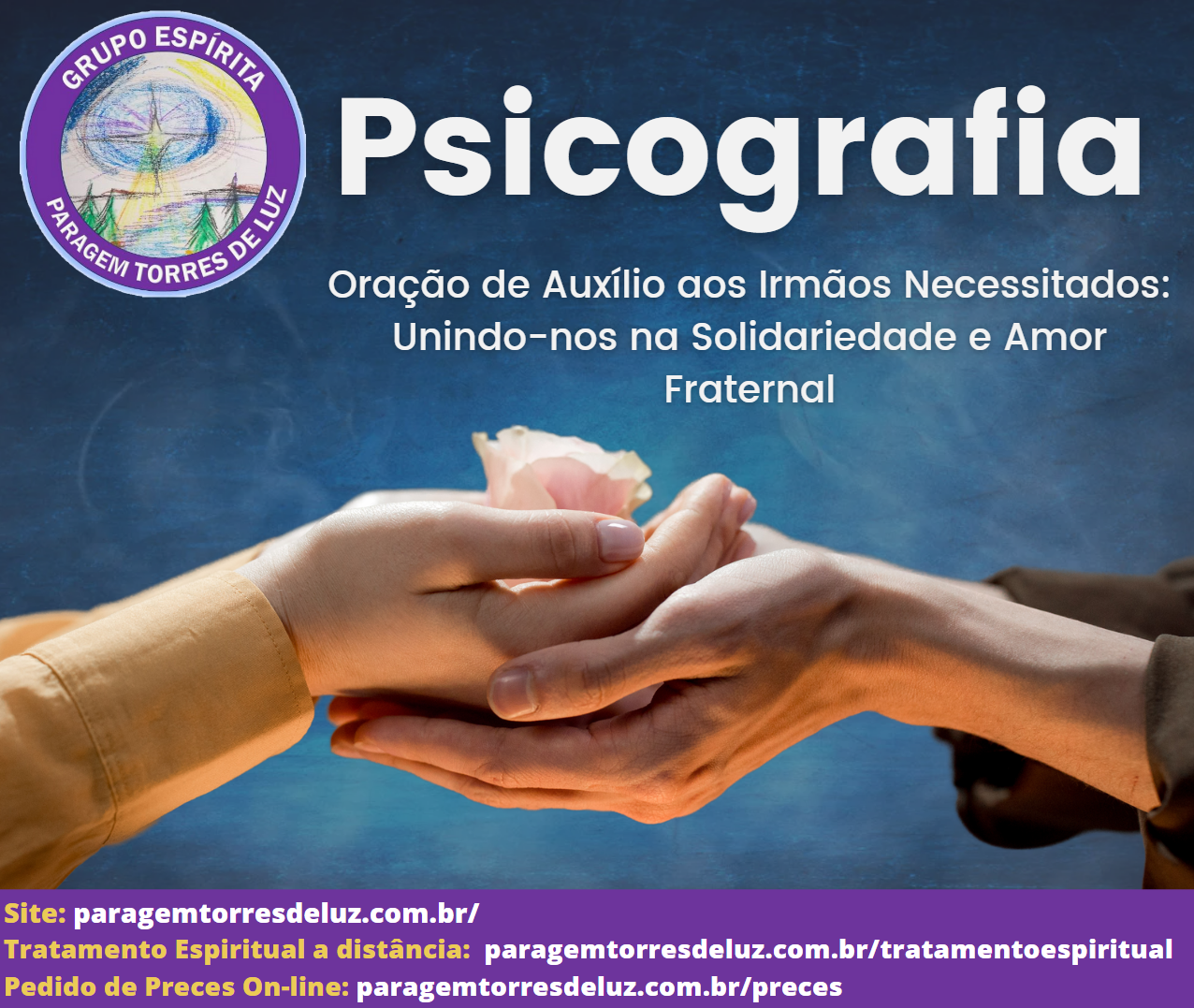 Oração de Auxílio aos Irmãos Necessitados: Unindo-nos na Solidariedade e Amor Fraternal (Mensagem Psicografada pelo Centro Espírita Paragem Torres de Luz)