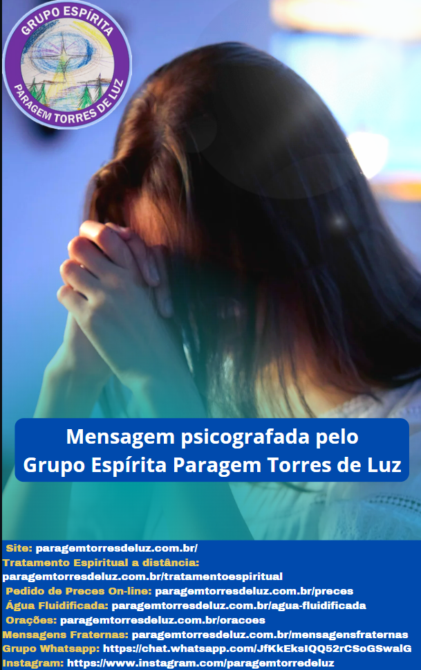 Jesus (Mensagem Psicografada pelo Grupo Espírita Paragem Torres de Luz)